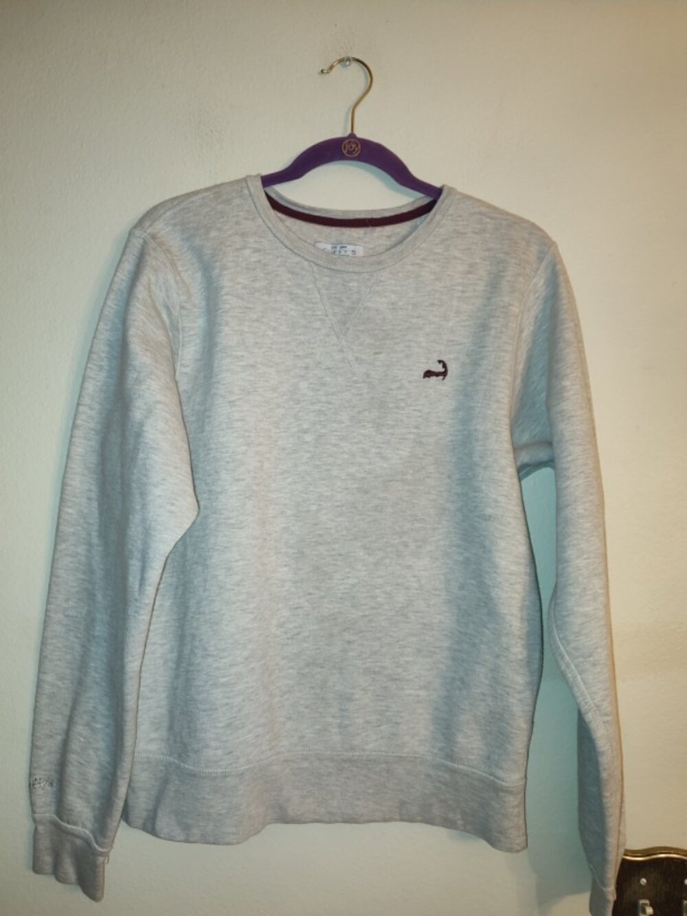 Men's Cuffy's Of Cape Cod Gray Pullover Sweatshirt Size Small